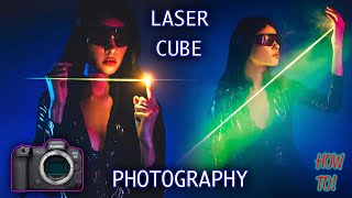 Craziest Lighting for Photography 🤯 Lasers!! Laser cube by Wicked lasers TUTORIAL! Nikon Z7ii Eos R5