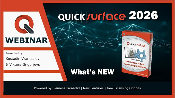 WEBINAR - What’s new in QUICKSURFACE 2026