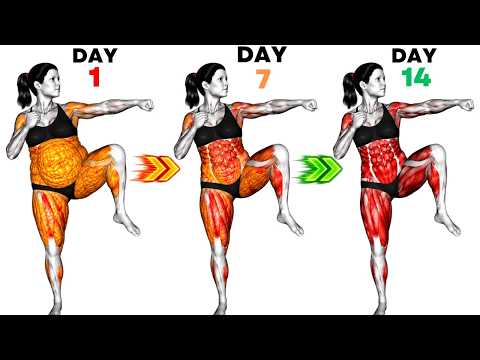 How to Shrink Belly Fat? Gentle Impact-Free Belly Fat Loss ➜ 30-Min Standing ABS Exercises