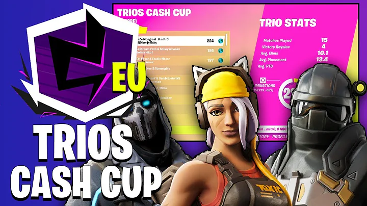 Mongraal, Benjy & Mitr0 Dominate The Trios Cash Cup *224 POINTS*[Highlights]