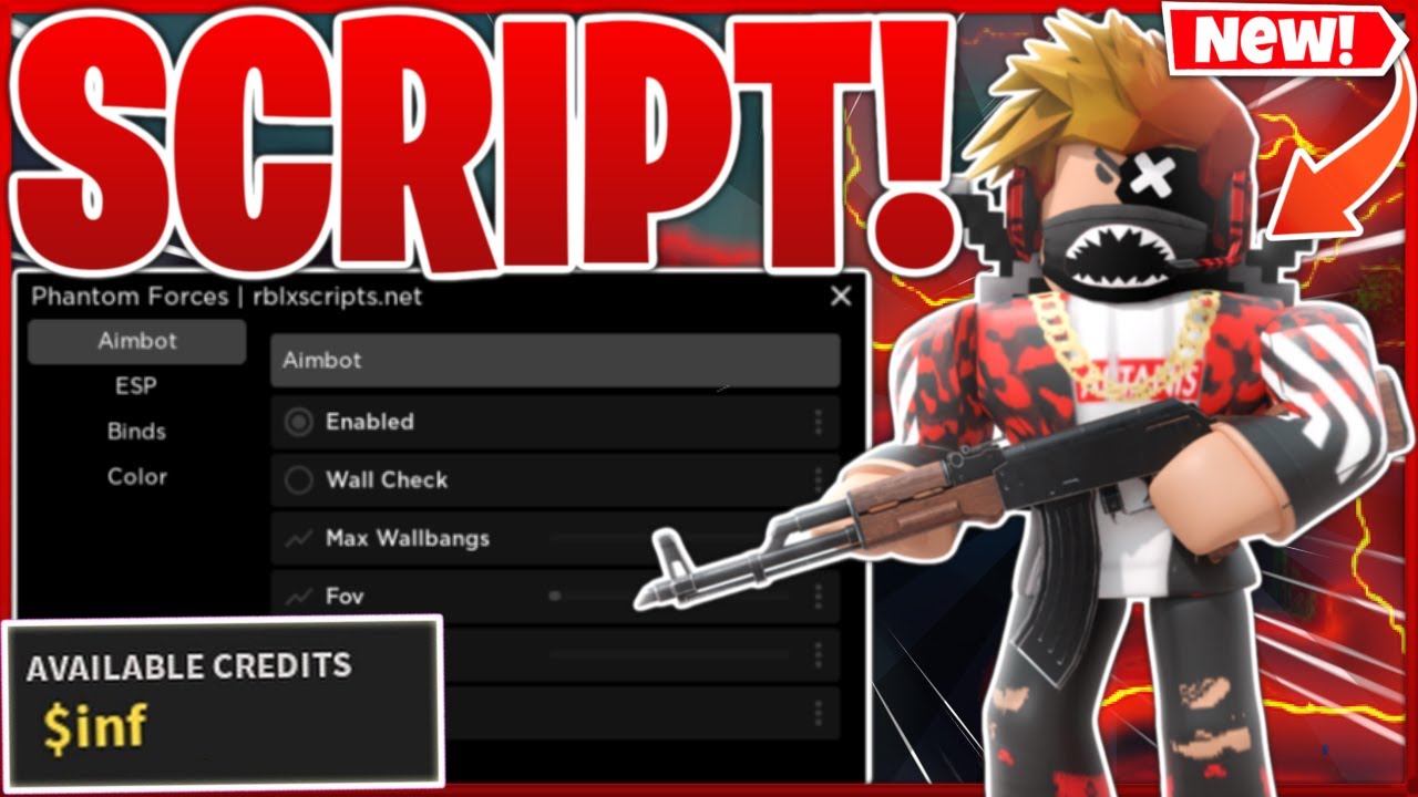 NEW] Phantom Forces AIMBOT / ESP Script on Roblox #roblox