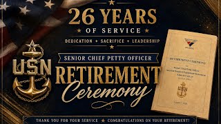 26 Years of Service Celebrating My Brother s U S Navy Retirement
