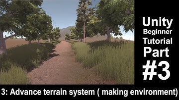 Advance terrain system in unity|Unity basic tutorial series part 3