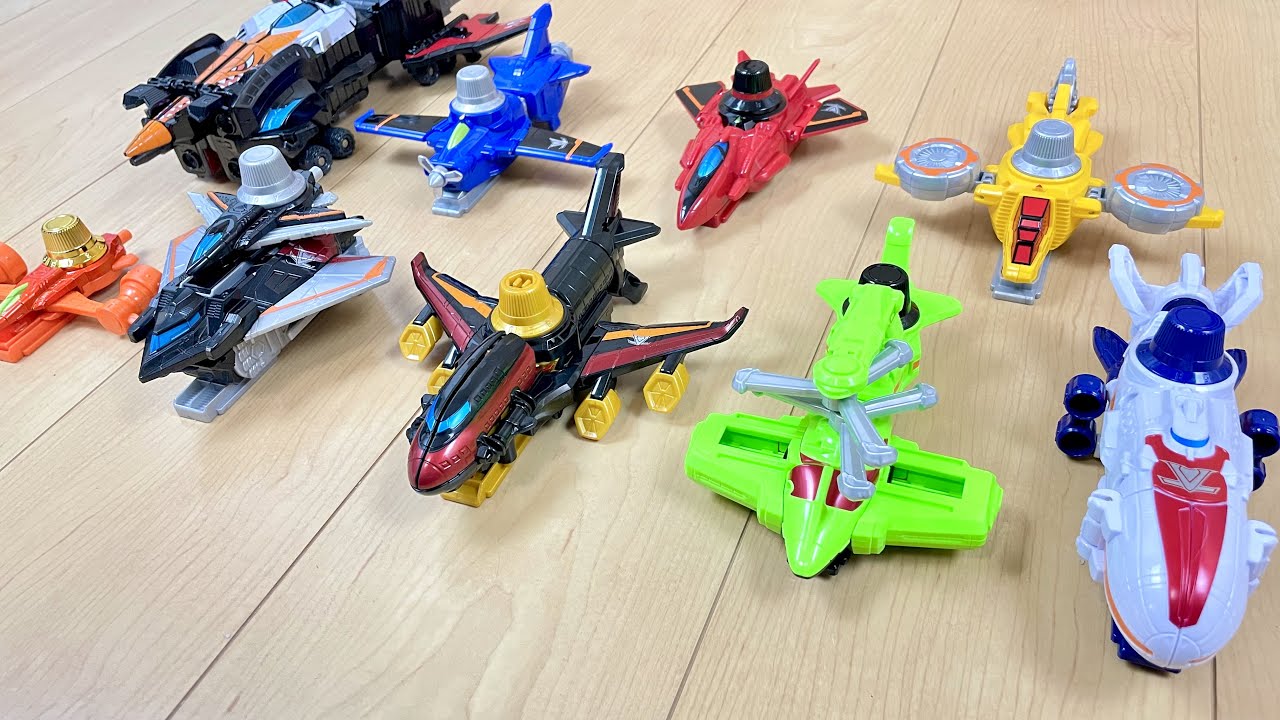 PowerRangers Lupinranger】Part2🚁🛩️✈️Xmasにはシャケを食え