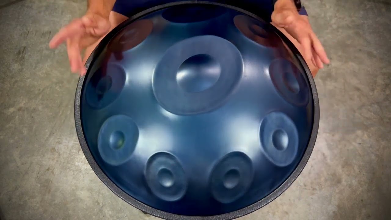 Daniels Made Handpans | D Celtic Minor 10 Nitrided Steel