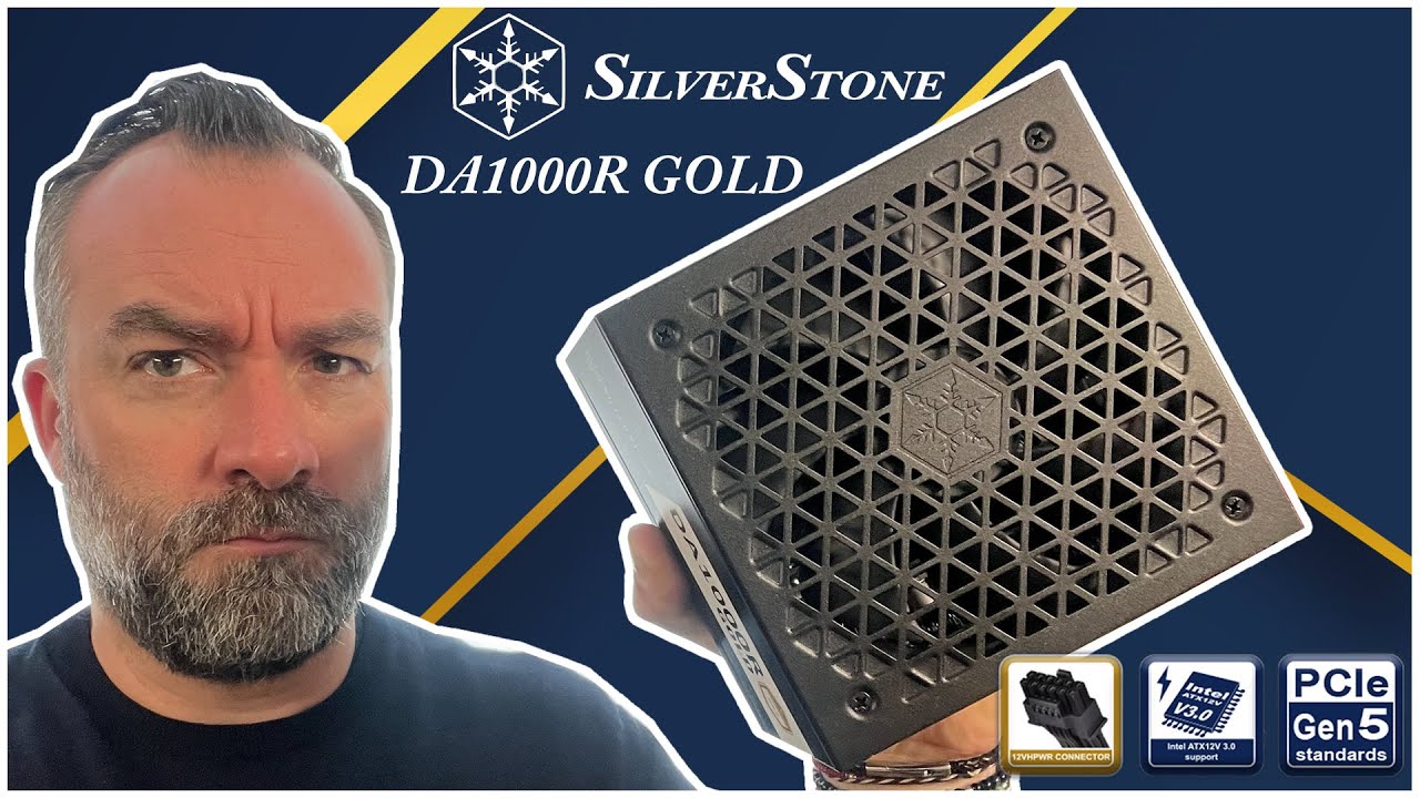 SilverStone DA1000R ATX 3.0 PCIe 5.0 Gold PSU Preview