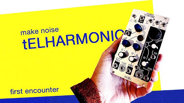 Make Noise soundhack tELHARMONIC // First Encounter // Eurorack modular