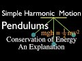 Conservation of Energy and Pendulums Quiz