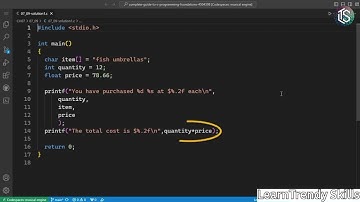 ✅ Solution: Using printf Placeholders in C | Format Specifiers Explained