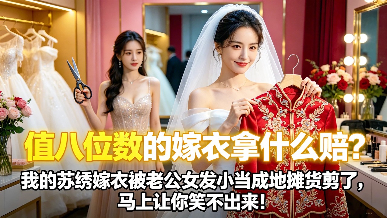 天价嫁衣被毁，竟是无价非遗珍品