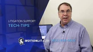 MotionLit Trial Services  - Video Editing Depo