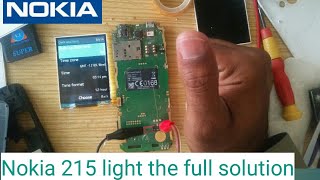 Nokia 225 RM- 1011Lcd light display full solution light point damage the solution full tutorial