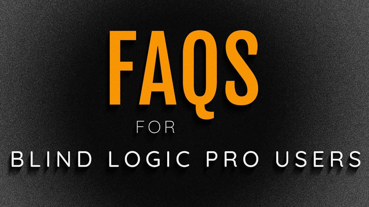 FAQS & Logic #4 – Control Surface, Komplete Kontrol, Importing A Pro Tools Project & Vocal Editing