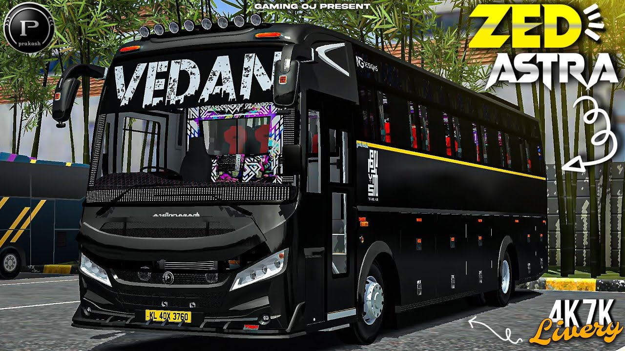 Bussid New Zed Astra ( VEDAN ) Bus Mod For Bus Simulator Indonesia