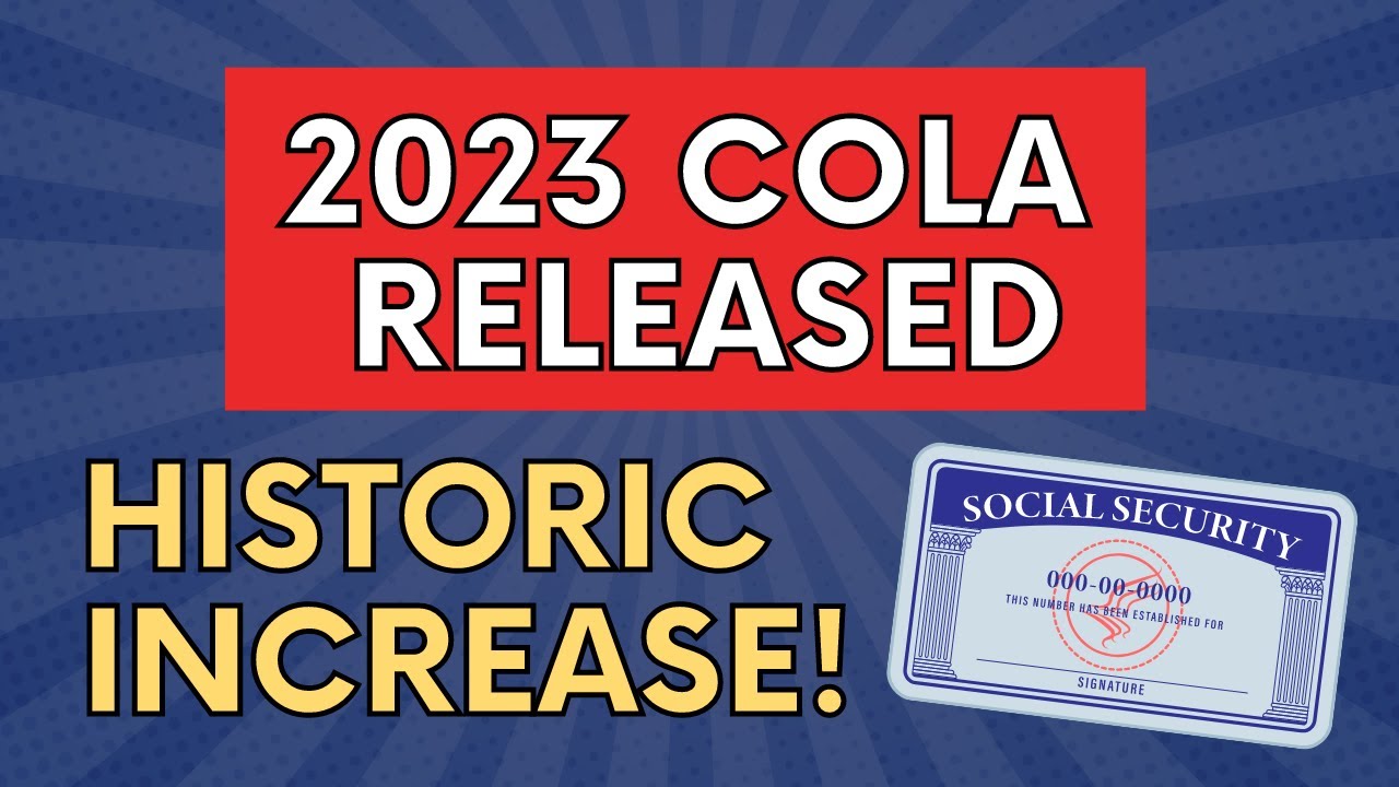 FINAL COLA NUMBERS! Social Security 2023 YouTube