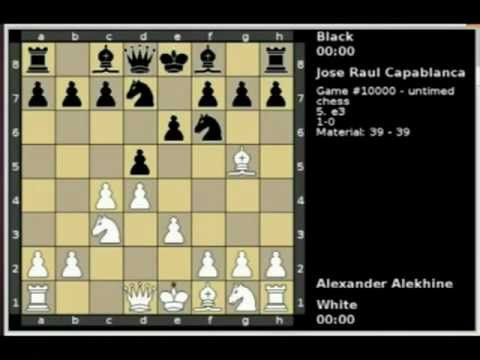 Alekhine v J. Capablanca 1927