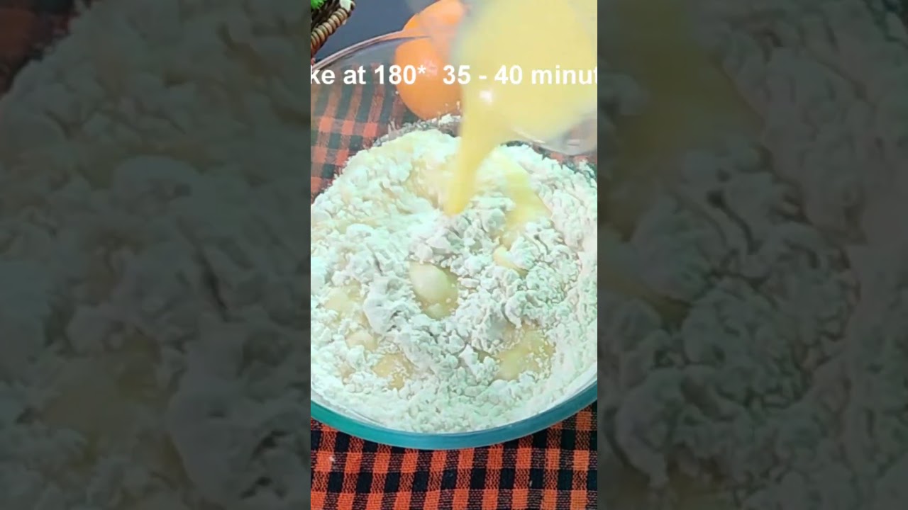 Easy Tea Time Cake | Fresh Orange Cake Without Oven 