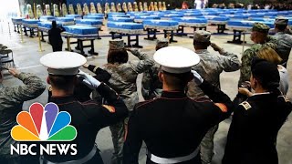 Fallen U.S. Soldiers Finally Return From North Korea | NBC News