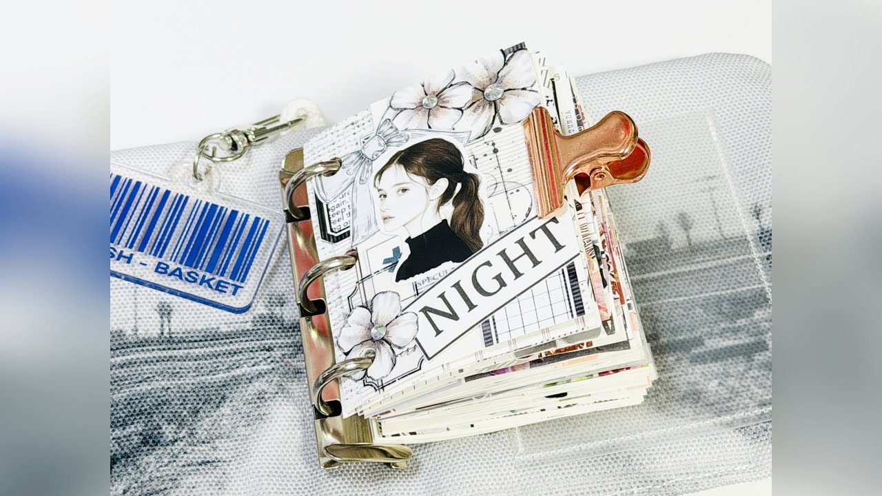 [#감성다꾸] #4k #4kvideo #빈티지다꾸 #다꾸 #감성다꾸 #vintagediary #scrapbooking #가로다꾸 #ai #aivideo 