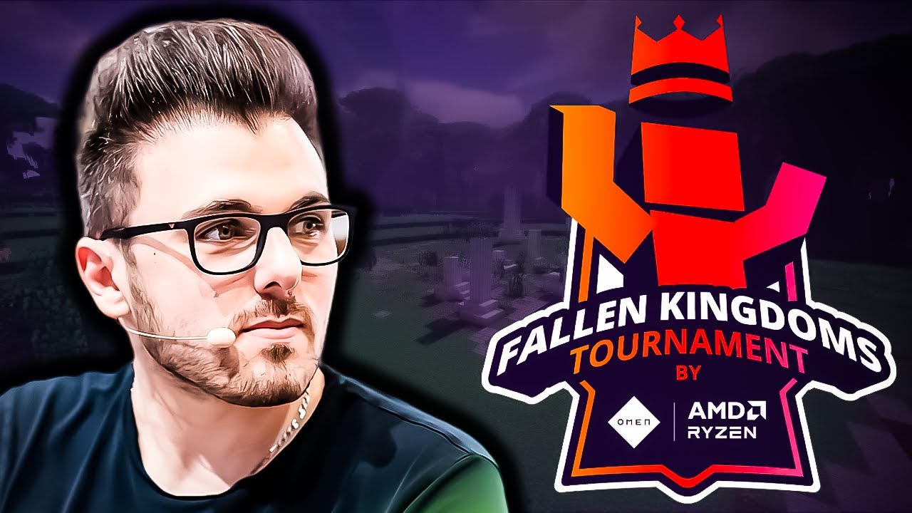 Fallen Kingdoms Tournament by Omen AMD Ryzen  LEvent CARITATIF Minecraft IRL saison 2 