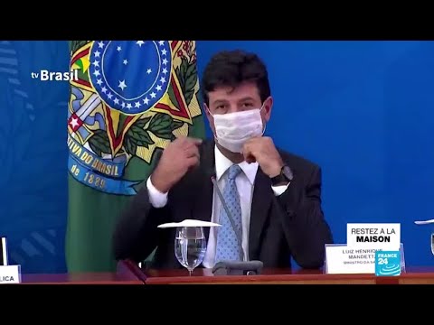 Brésil: En pleine crise du coronavirus, Bolsonaro limoge son populaire ministre de la Santé Brésil: En pleine crise du coronavirus, Bolsonaro limoge son populaire ministre de la Santé