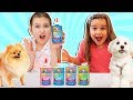 OUR DOGS PICK OUR SLIME INGREDIENTS!!! | JKrew