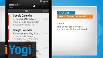 Unable to Forward an Email on HTC® One