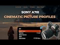 Best Sony A7iii Picture Profiles for Filmmaking?