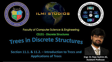 CS131 2020 Discrete Structures - Chapter 11 Trees - Introduction to Trees and Applications of Trees