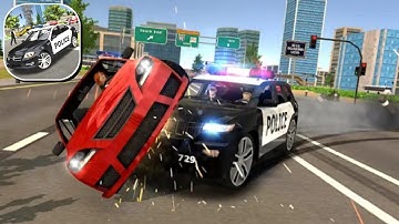 Police Car Chase Cop Simulator - Gameplay Walkthrough NEW UPDATE (iOS, Android)