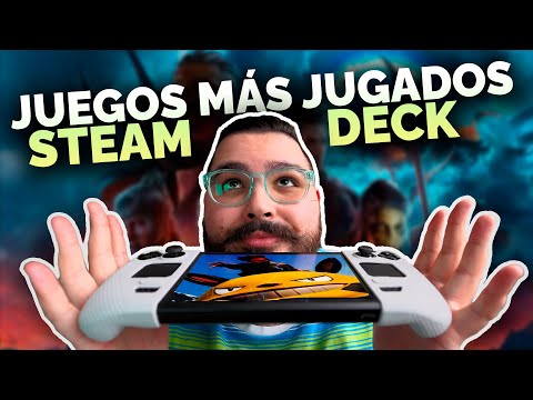 Los 10 Juegos MÁS JUGADOS en el último mes en Steam Deck 💪