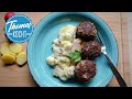 Frikadellen mit Kartoffelsalat (Mayonnaise ohne Ei) / einfach gut / Thomas kocht