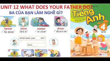 [TIẾNG ANH LỚP 4] Học kỳ 2 - Unit 12: What does your father do? | Ba của bạn làm nghề gì? Lesson 1