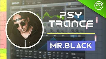HOW TO MAKE FAT PSY-TRANCE BASS & DROP LIKE MR.BLACK | FREE FLP