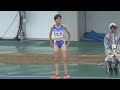 滋賀国スポ陸上2025 少年女子A300mH 予選 田中茉穂 倉敷中央高校
