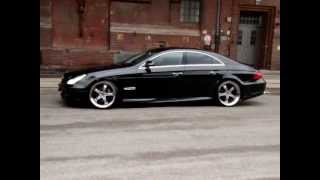 MEC Design W219 CLS500 CLS55AMG MEC Design Bodykit + MEC Design wheels 11+12 satin black