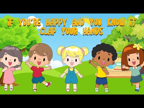 If You're Happy And You Know It ClaP Your Hands | Kids songs | Children Songs