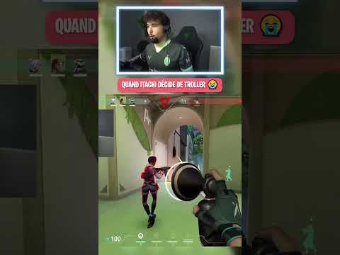 QUAND ITACHI DÉCIDE DE TROLLER 😭 #valorant #valorantclips #twitch #humour #valo #mel #gaming #gotaga