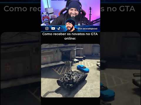 🤣 COMO RECEBER OS NOVATOS no GTA Online!