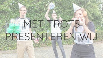 Met trots presenteren wij