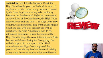 High courts and Subordinate Courts part 3 ICSE class 10 Civics