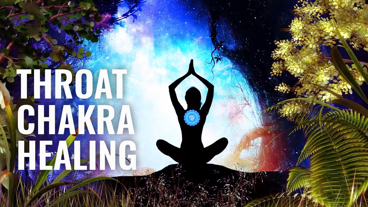 Throat Chakra Frequency Throat Chakra Healing, Meditation Binaural Beats YouTube