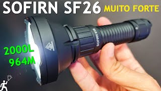 MAIS UMA LANTERNA SURPREENDENTE DA SOFIRN, A SF26 COM 2000 LUMENS E QUASE 1 KM DE ALCANCE screenshot 5