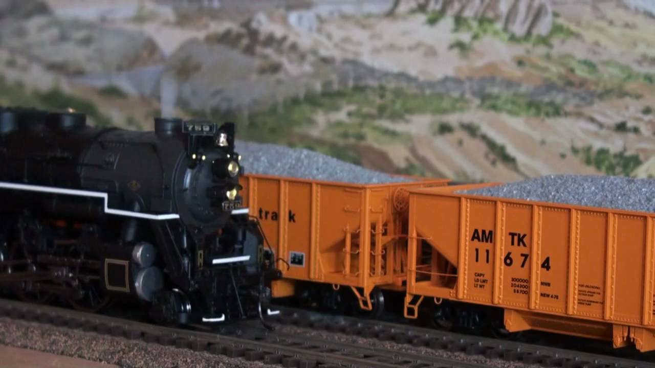 HO MTH 2-8-4 BERKSHIRE 759 - YouTube