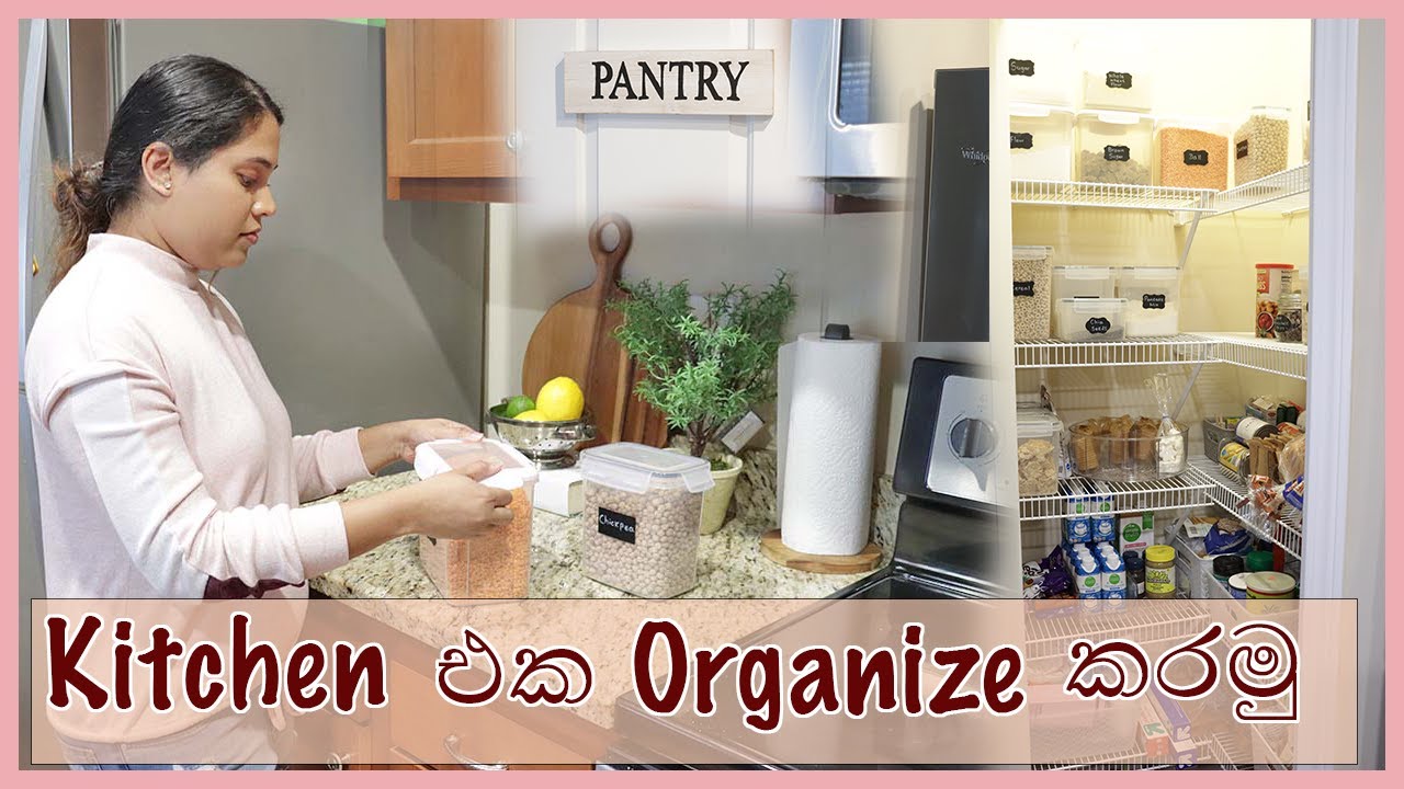 KITCHEN PANTRY ORGANIZATION SINHALA MOM LIFE WITH HESHI YouTube