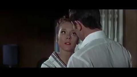 James Bond and Diana Rigg
