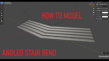 BLENDER BENDING STAIRS | SKATERXL MODELLING TUTORIAL