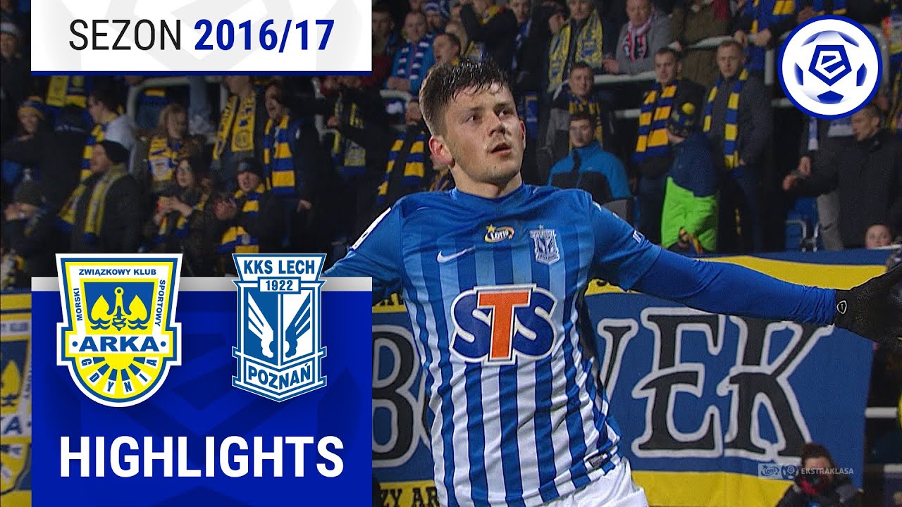 Arka Gdynia - Lech Poznań 1:4 | SKRÓT | Ekstraklasa 2016/17 | 25. Kolejka