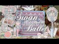 𐙚 ASMR FLOWER KNOWS SWAN BALLET UNBOXING NO MUSIC SWATCHES PINTEREST COQUETTE BALLETCORE 2 