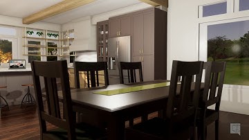 Farmhouse Cottage Cabinet Vision Project rendered with VORTEK Spaces!